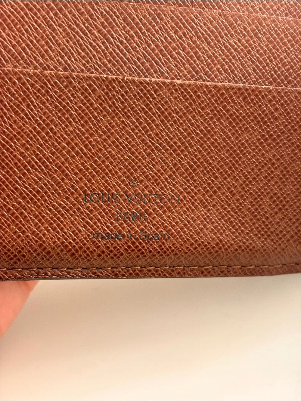 Louis Vuitton Monogram Canvas Card & Key Holder in Brown and Gold